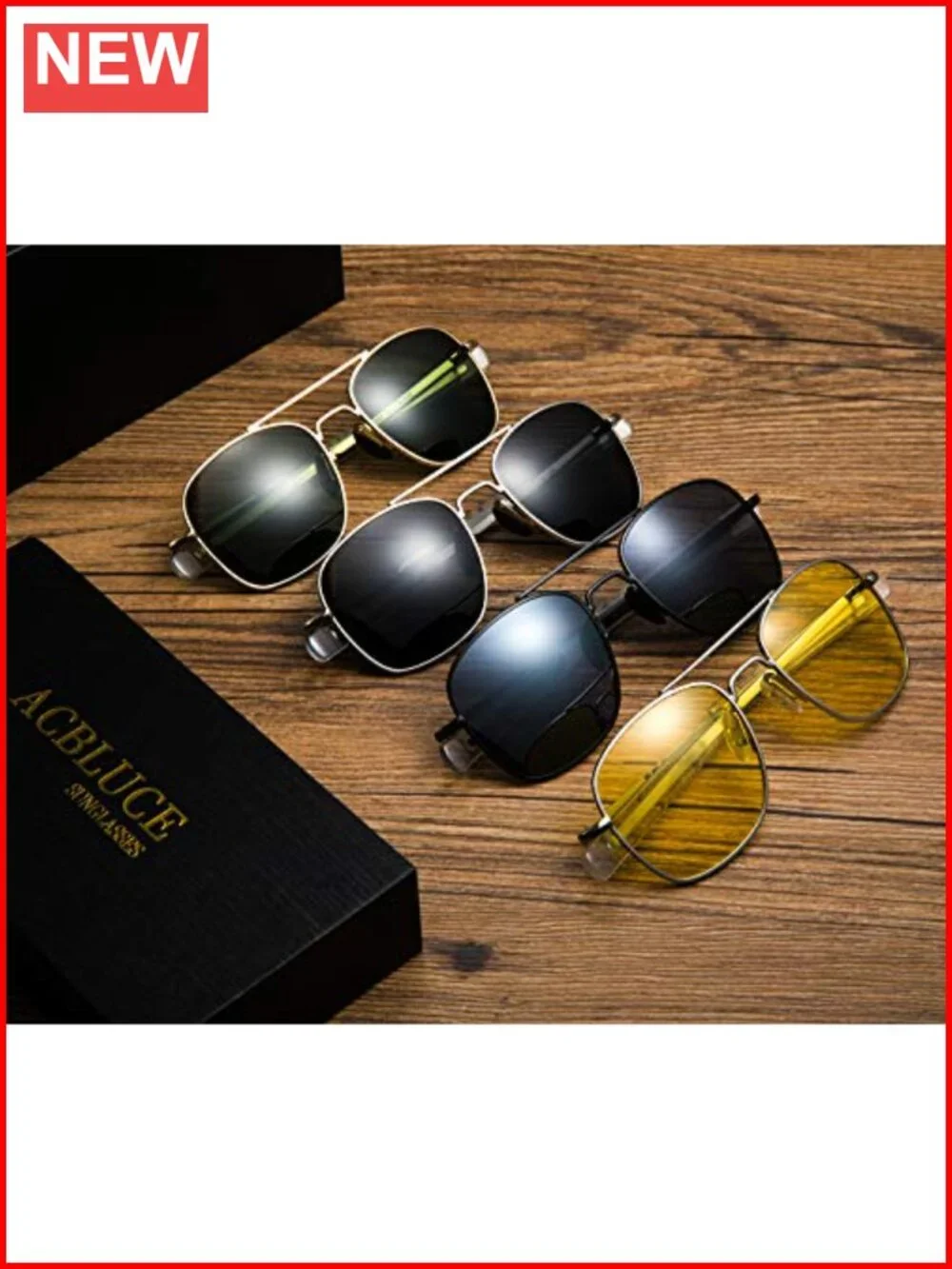 Aviator Metal Frame Polarized Sunglasses Pilot Bayonet Temples